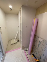 美しいボウルデザインで気品ある優雅な洗面空間　川崎市高津区Y様邸